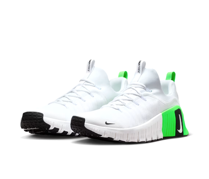Mens Nike Free Metcon 6 (White/Green Strike)