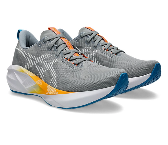 Mens Asics Novablast 5 (Gravel/White)