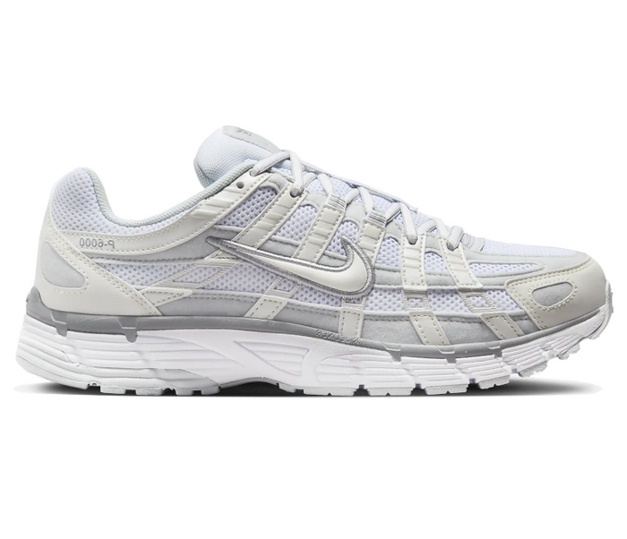 Men's Nike P-6000 (White/Silver)