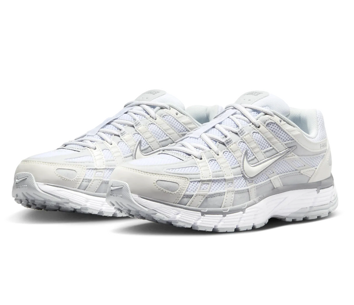 Men's Nike P-6000 (White/Silver)