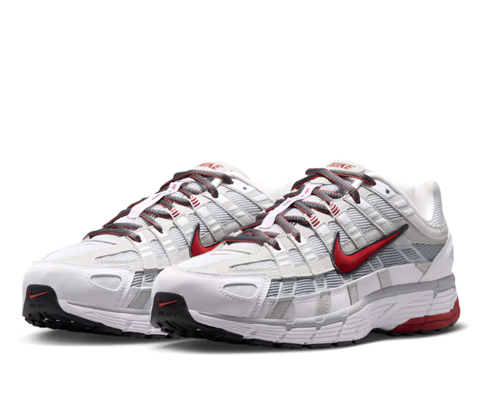 Men's Nike P-6000 (Wolf Grey/Red)