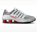 Men's Nike Shox NZ (White/Metallic Silver)