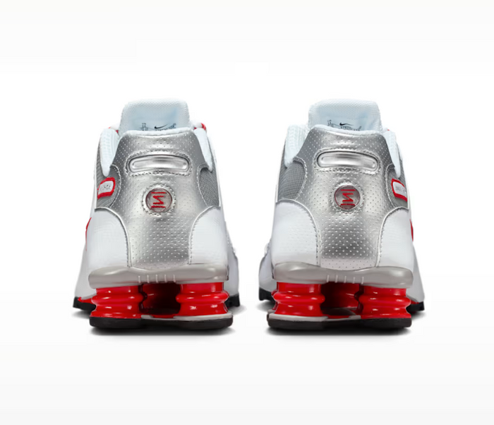 Men's Nike Shox NZ (White/Metallic Silver)