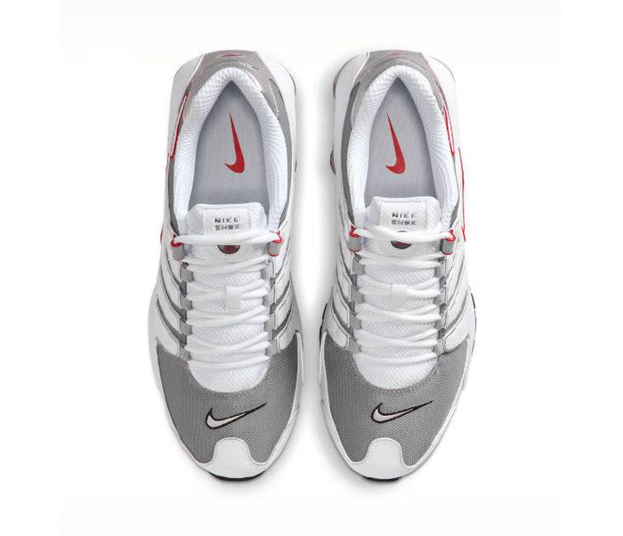 Men's Nike Shox NZ (White/Metallic Silver)