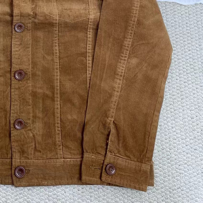 Mens Thin Corduroy Jacket