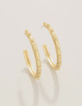 Mercer House Skinny Hoop Earrings