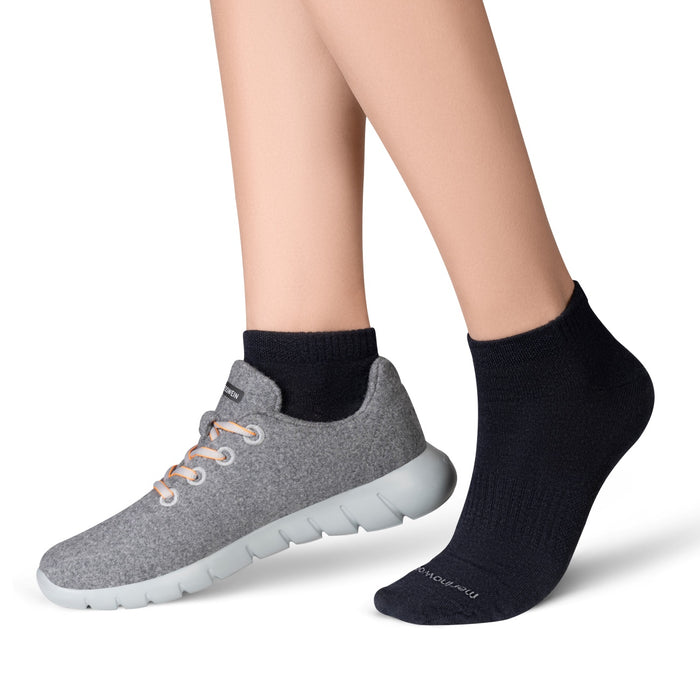 Giesswein Merino Wool Sneaker Socks - dark blue 548
