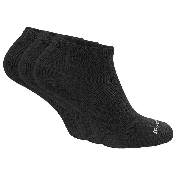 Giesswein Merino Wool Sneaker Socks - black 022