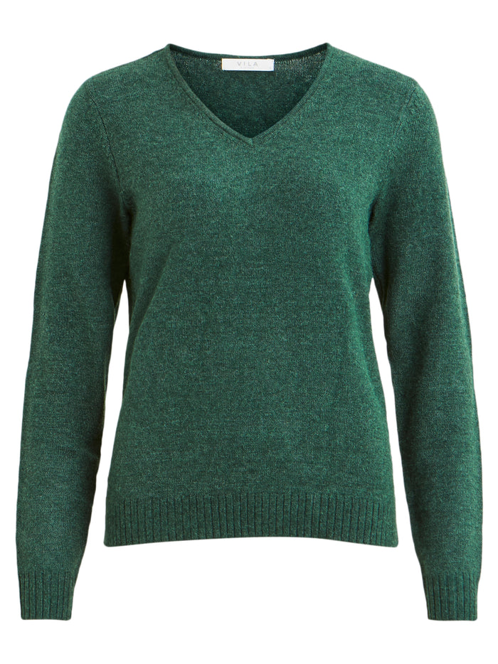 Miela V-Neck Jumper (Ponderosa Pine)