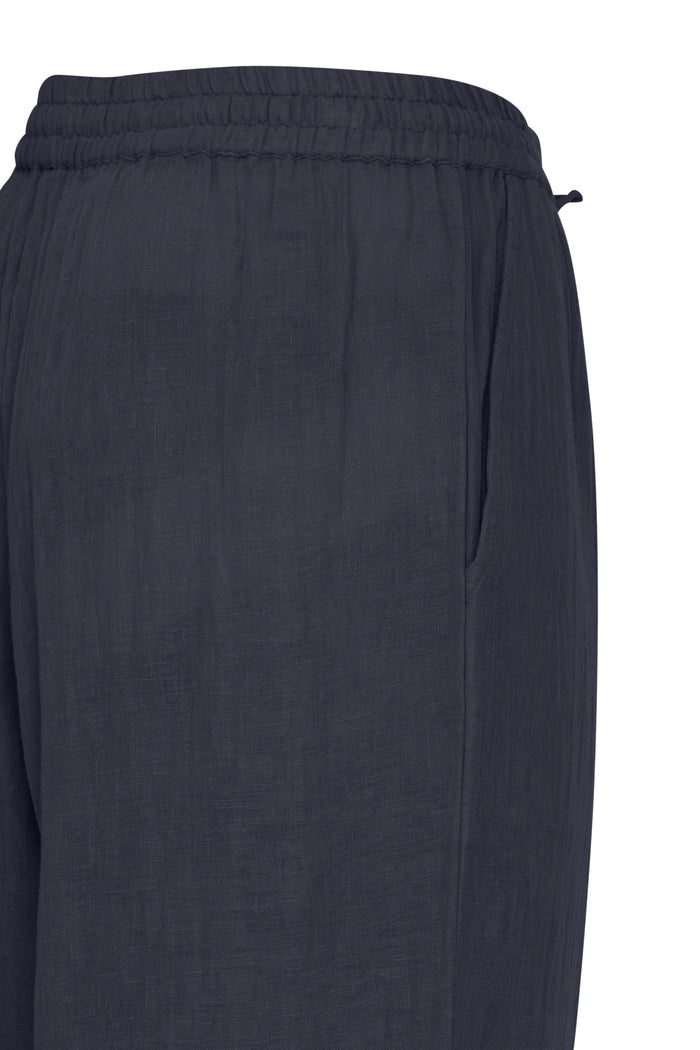 MIKA WIDE LEG TROUSERS (NAVY)