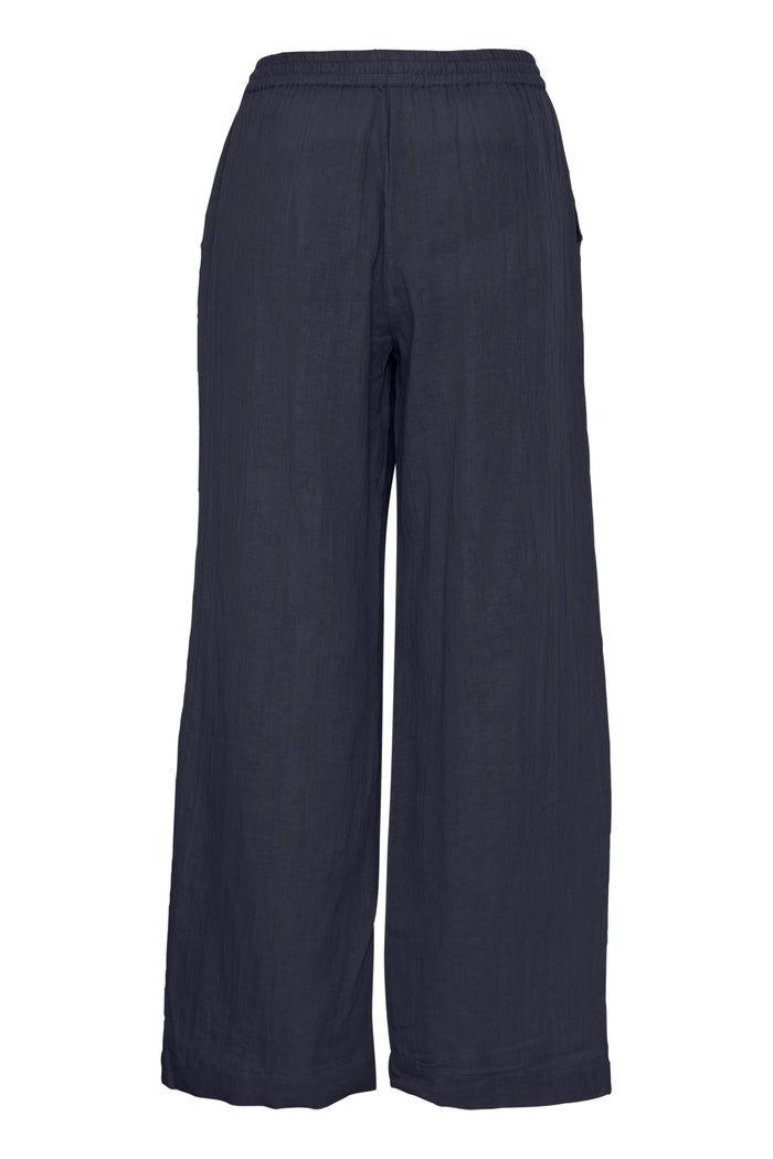 MIKA WIDE LEG TROUSERS (NAVY)