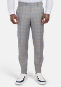 Milano Grey Checked Pants - SARTORO
