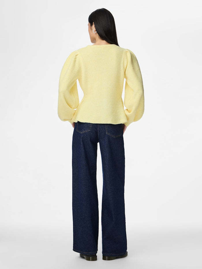 Milly Cardigan (Pale Banana/Melange)