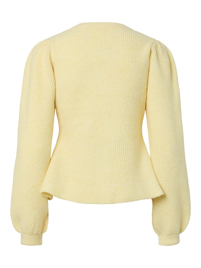 Milly Cardigan (Pale Banana/Melange)