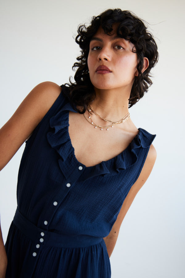 Mirka Sleeveless Top (Total Eclipse)