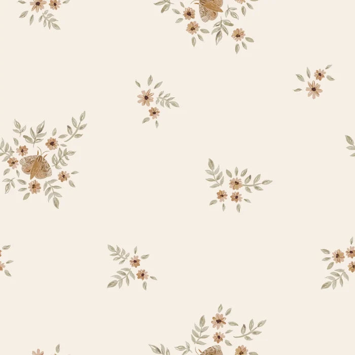 Moths In Flowers - Family Fabrics B.V.