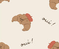 Mr Croissant Red - Family Fabrics B.V.