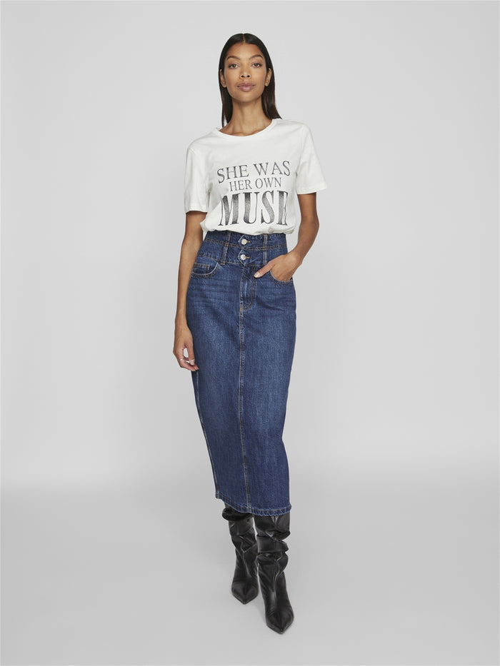 MUSE T-SHIRT (WHITE/BLACK)