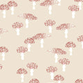 Mushrooms Pastel Big - Family Fabrics B.V.