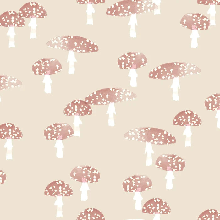 Mushrooms Pastel Big - Family Fabrics B.V.