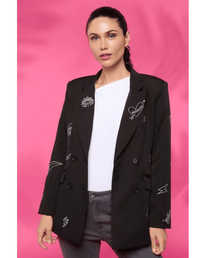 Music Blazer Jacket (Black)