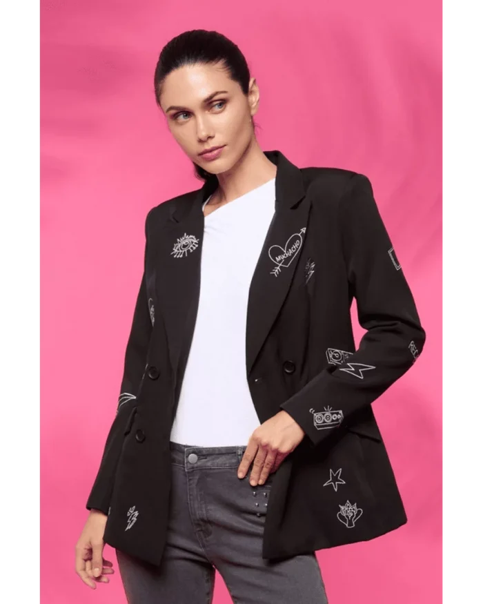 Music Blazer Jacket (Black)