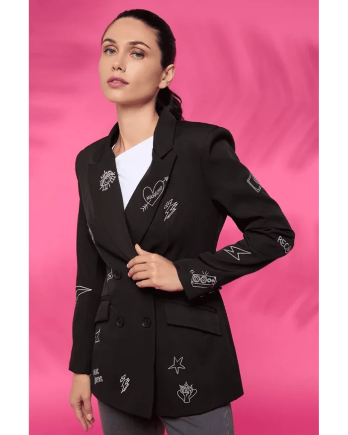 Music Blazer Jacket (Black)