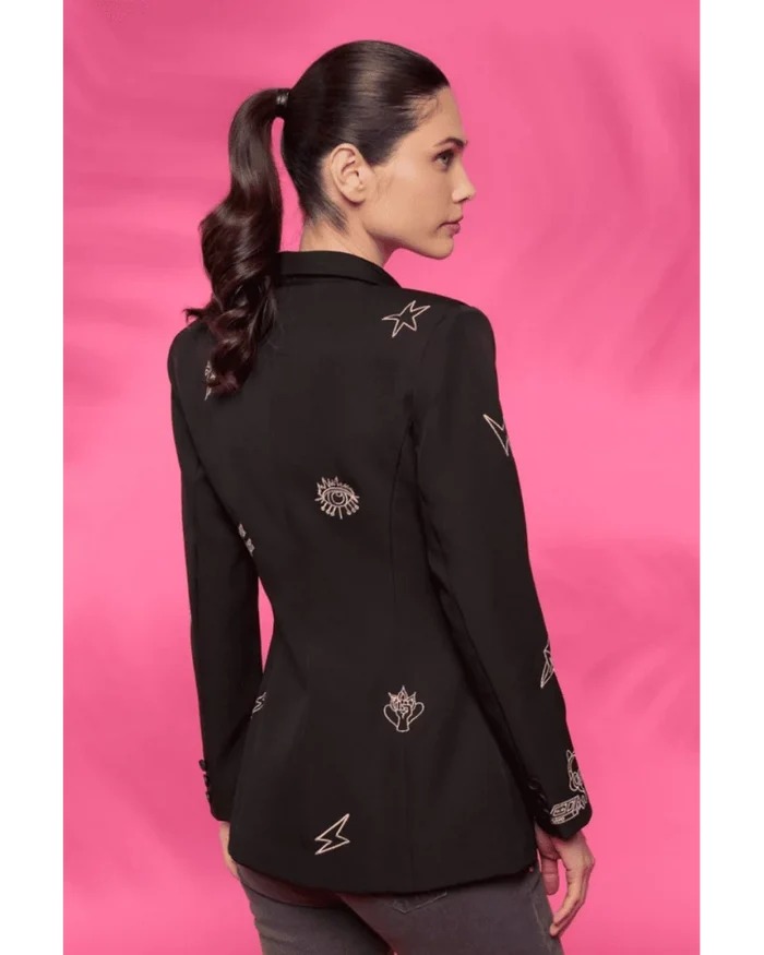 Music Blazer Jacket (Black)