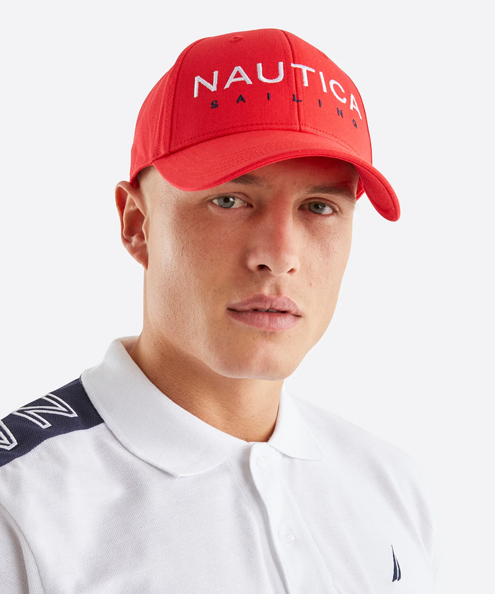 Nautica Baltic Strapback Cap (True Red)