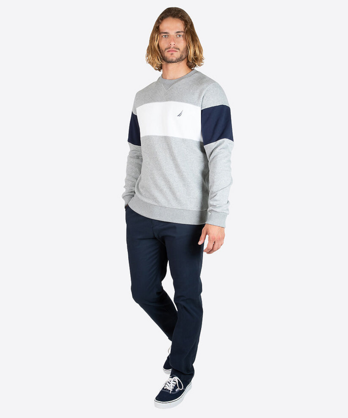 Nautica Falcon Sweatshirt (Grey Marl)