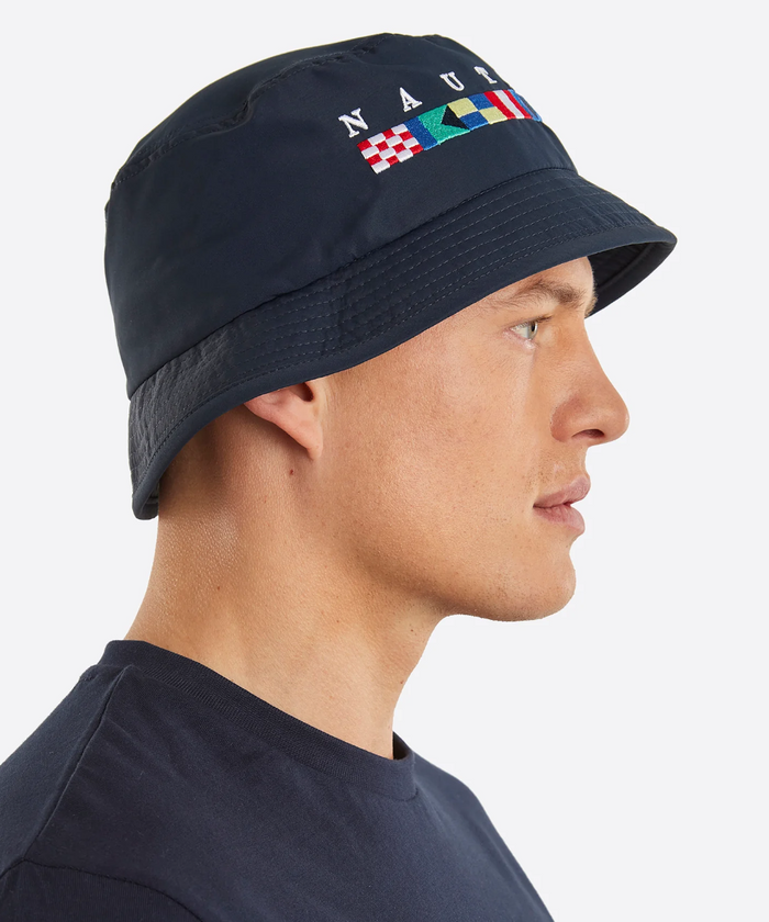 Nautica Pacific Bucket Hat (Dark Navy)