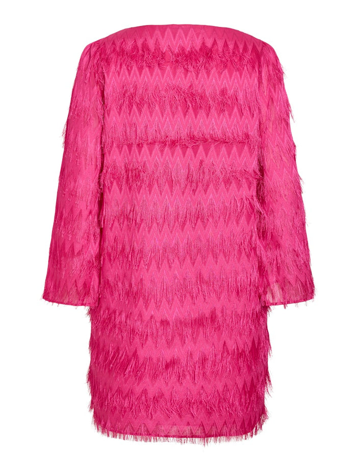 Nell Mini Dress (Raspberry Rose)