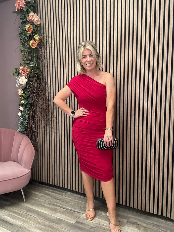 Neon Dress (Magenta)