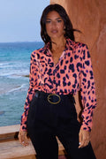 Nevada Shirt (Plorange Leopard)
