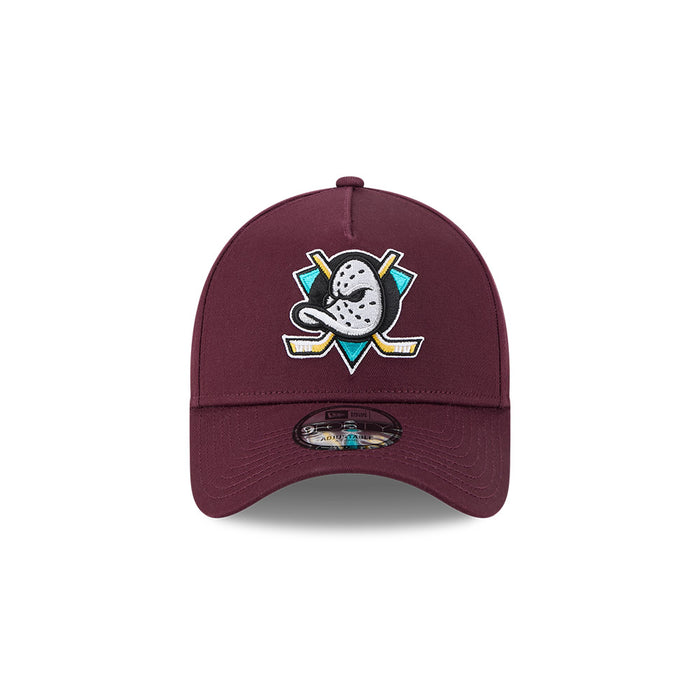 New Era Anaheim Ducks 9Forty A-Frame Cap (Maroon)
