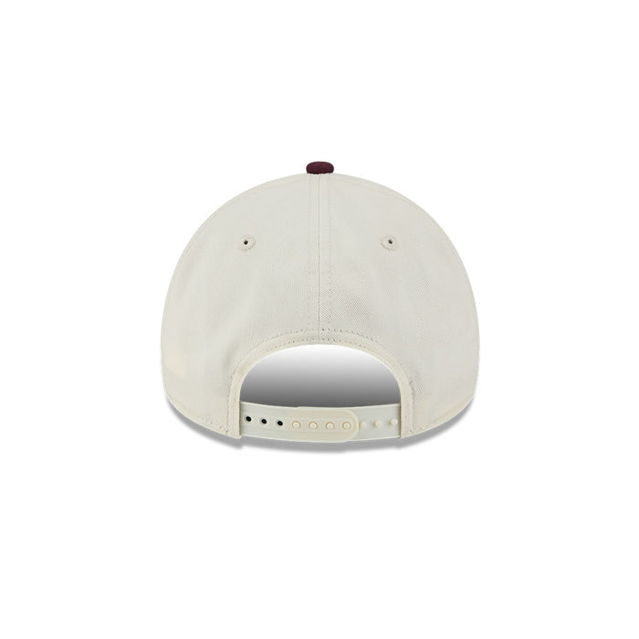 New Era Anaheim Ducks 9Forty A-Frame Cap (White/Burgundy)
