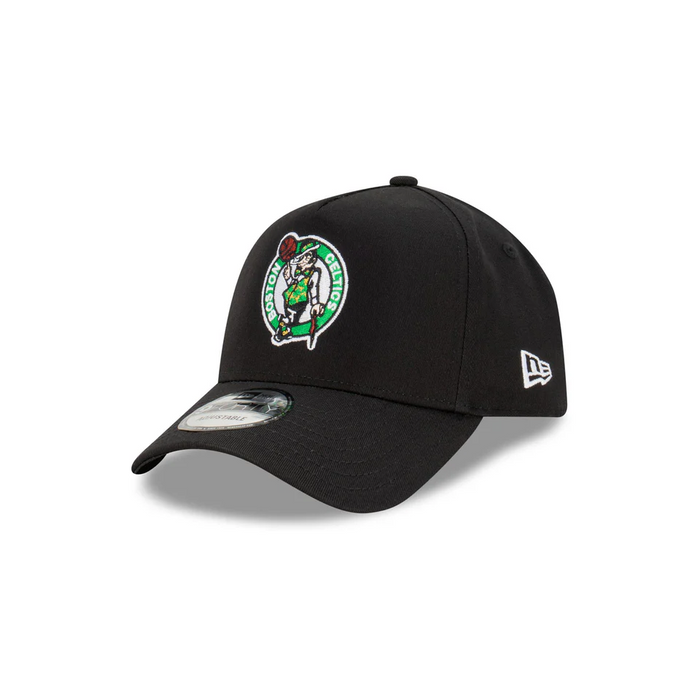 New Era Boston Celtics 9Forty A-Frame Cap (Black)