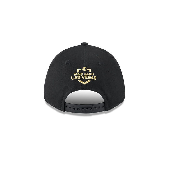 New Era Canterbury Bulldogs “Las Vegas Special” 9Forty A-Frame Adjustable (Black/Gold)