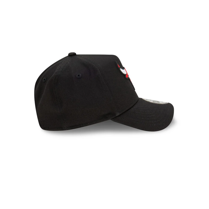 New Era Chicago Bulls 9Forty A-Frame Cap (Black)