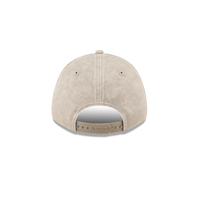 New Era Chicago Bulls 9Forty Snapback Cap (Washed Pebble/Black)