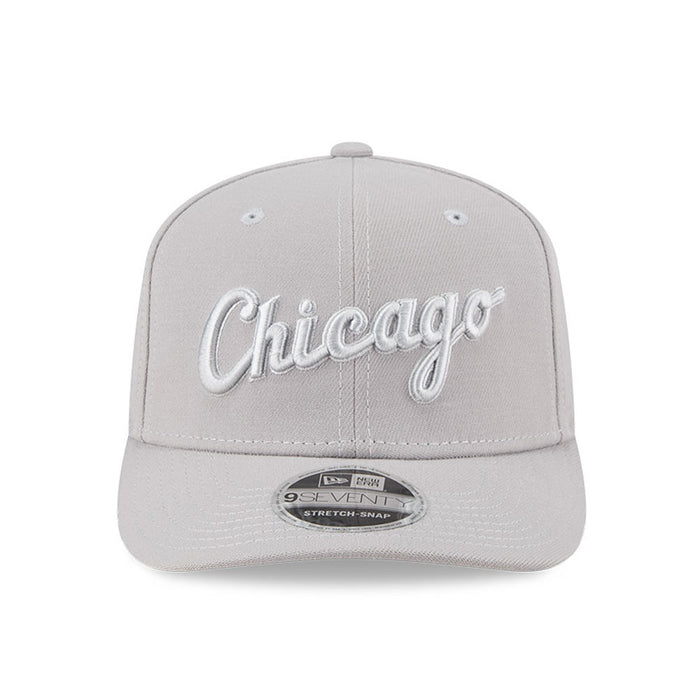 New Era Chicago Bulls 9Seventy Stretch Snap Cap (Tonal Grey)