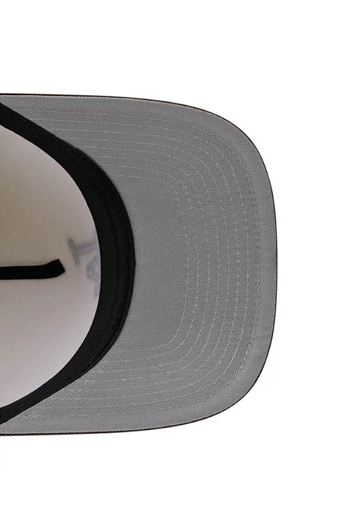 New Era L.A Dodgers 9Fifty A-Frame SnapBack Cap (White/Chocolate)