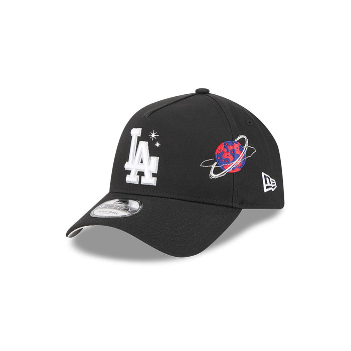 New Era L.A Dodgers 9Forty A-Frame “Planets” (Black/White)