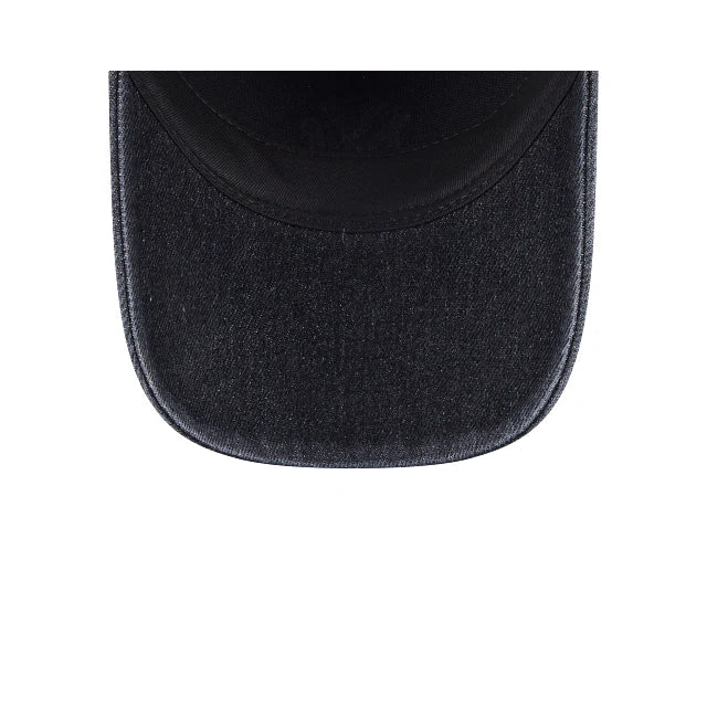 New Era L.A Dodgers 9Forty A-Frame Trucker SnapBack (Washed Black Denim)
