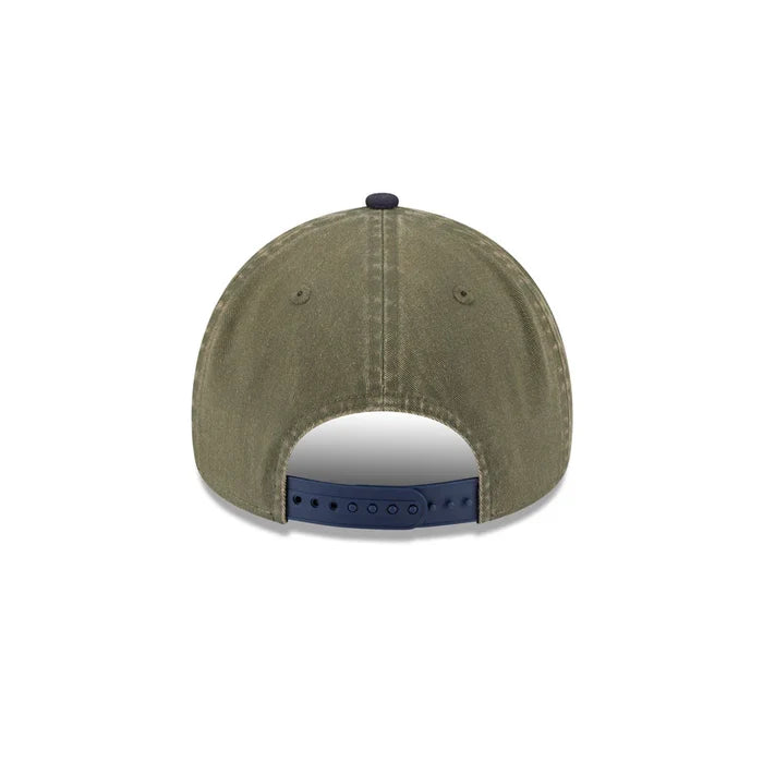 New Era L.A Dodgers 9Forty Washed (New Olive/Navy)