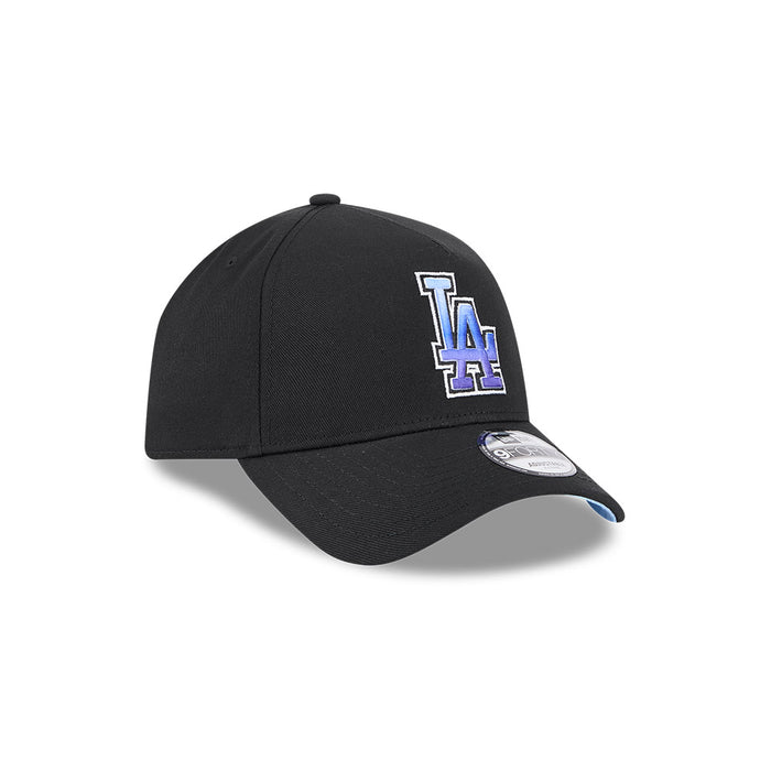 New Era L.A Dodgers A-Frame Cap (Black/Deep Sea)