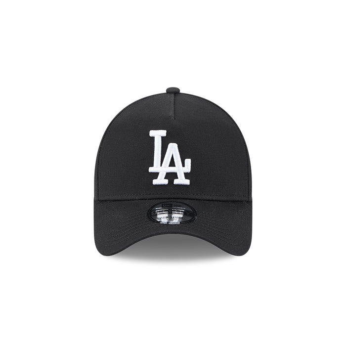 New Era L.A Dodgers “Script Logo” 9Forty A-Frame Cap (Black)