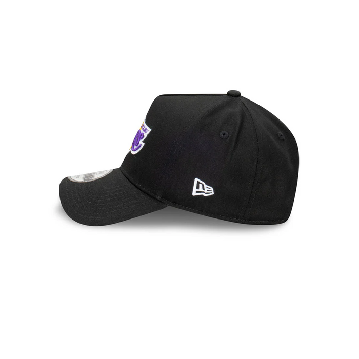 New Era L.A Lakers 9Forty A-Frame Cap (Black)