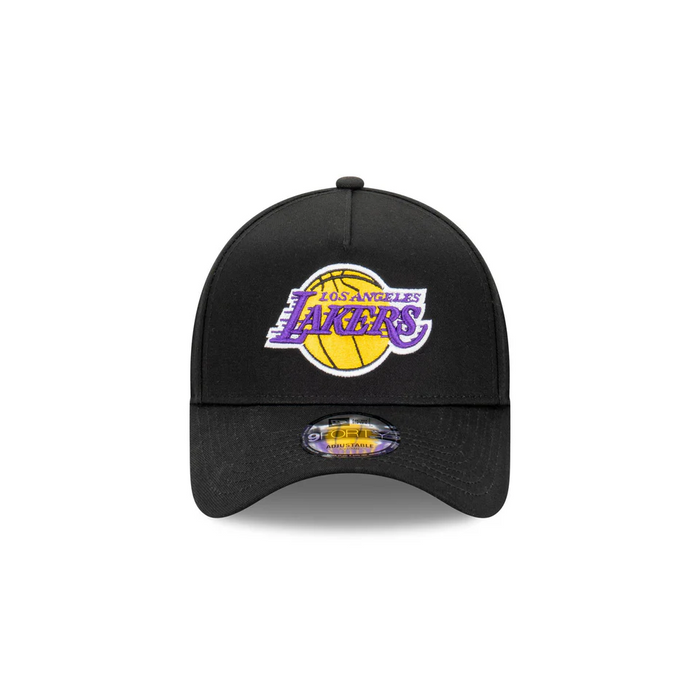 New Era L.A Lakers 9Forty A-Frame Cap (Black)