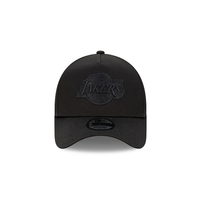 New Era L.A Lakers 9Forty A-Frame Snapback (Black/Black)